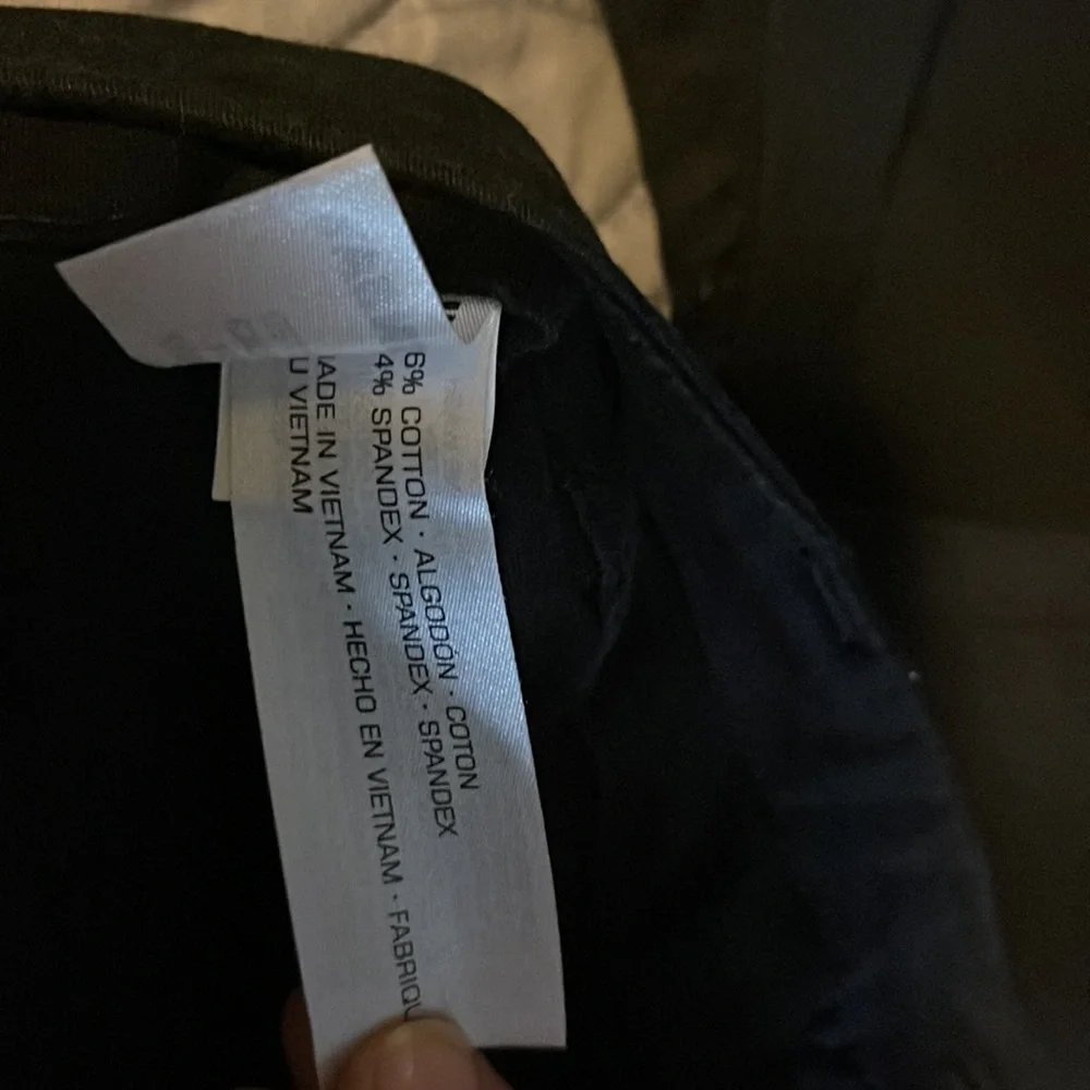 Juniors wide leg black pants - Picture 6 of 6